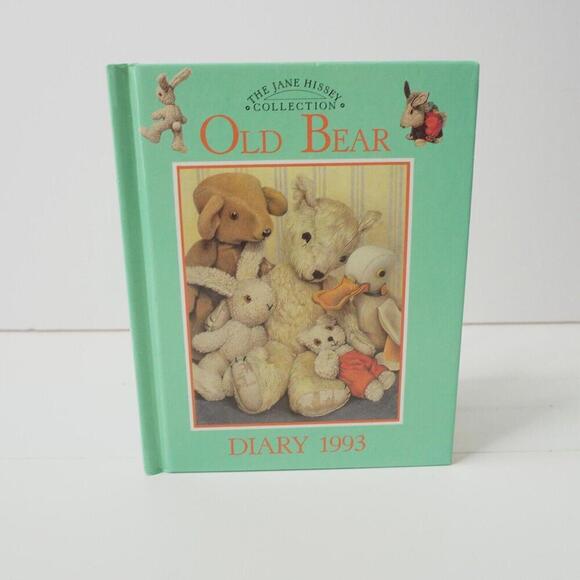 Vintage 90s Old Bear Jane Hissy Diary VTG Cute Stationary Nostalgic Crafting '93 - Picture 1 of 15